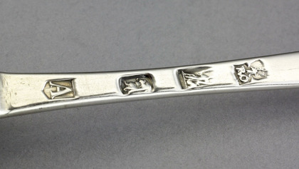 George I Silver Rat-Tail Hanoverian Spoon